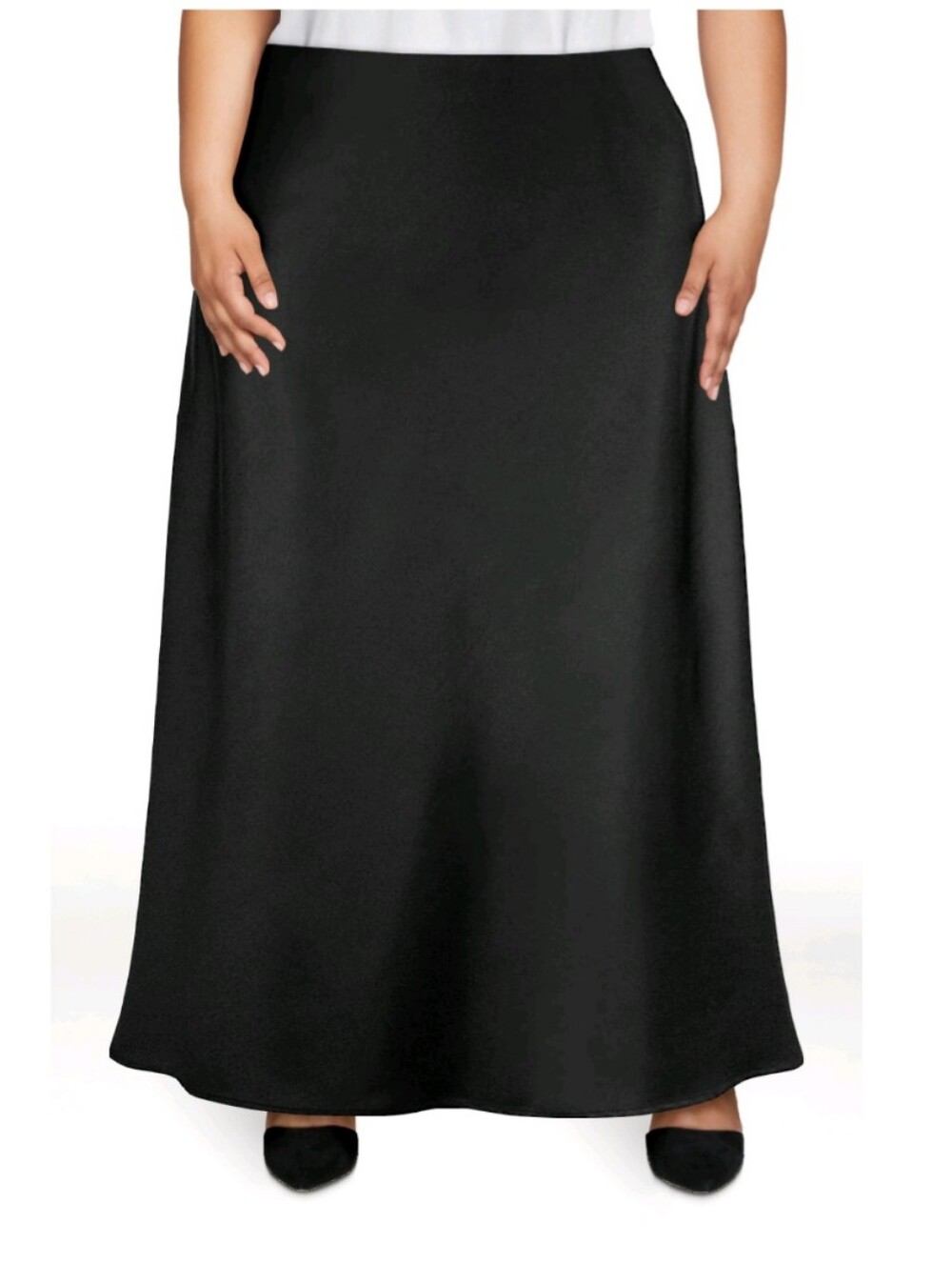 a new day Black Maxi Skirt
